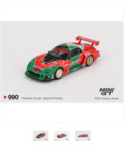 Mini GT 990 Mazda RX-7 LB-Super Silhouette 787B