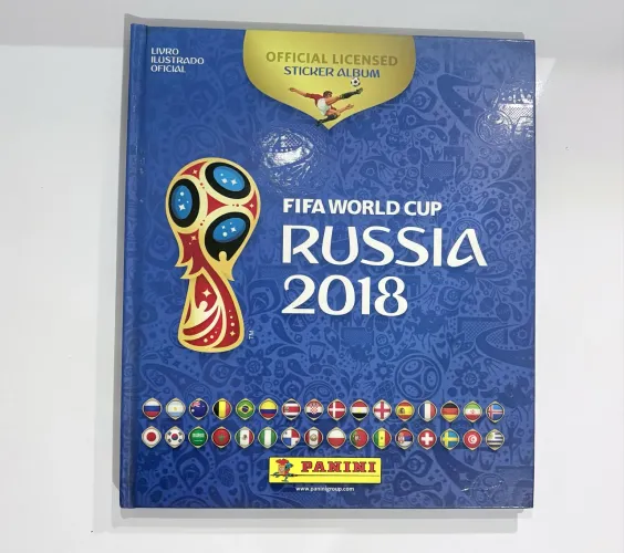 Álbum Completo Copa do Mundo FIFA Rússia 2018 - Panini