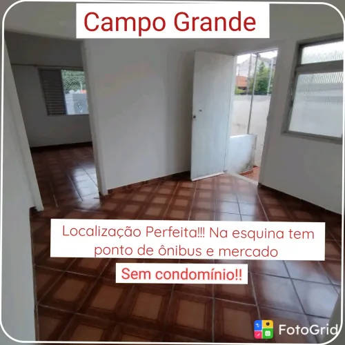 CASA CAMPO GRANDE R$ 1550,00 Travessa da Av. Sabará