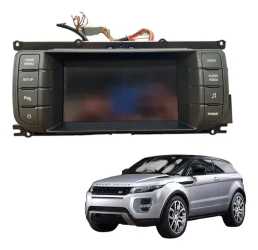 Tela Multimidia Range Rover Evoque 2013 2014 2015 Original Preto