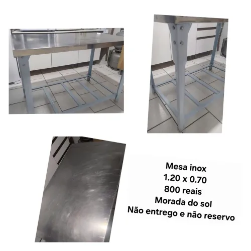 01 mesa de inox