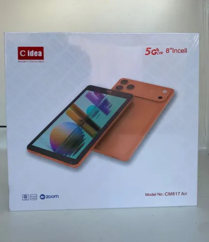 Tablet C Idea CM817 Air 8" | 8GB RAM | 512GB | Android 16 | 5G LTE | Novo Lacrado