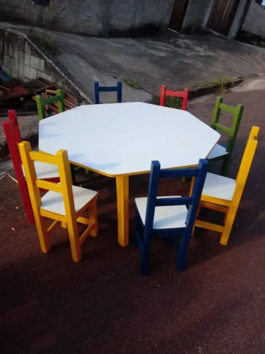 Mesas de madeira 