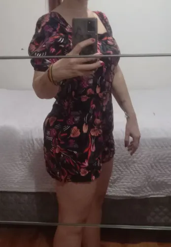 Macacão de praia estampado