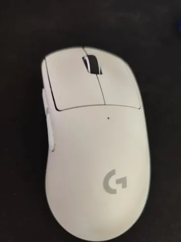 Mouse Logitech Superlitght 2 Dex Cor branco