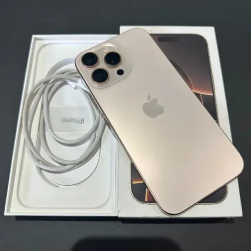 IPhone 16 Pro Max 256GB Titânio-Deserto Impecável! Aceito cartão! Entrego! Oportunidade!