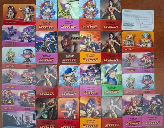Level Up Cards Raros