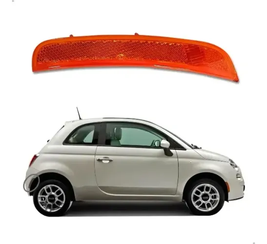Refletor Parachoque Traseiro Fiat 500 2012 2013 2014 2015 2016 2017 Direito ORIGINAL