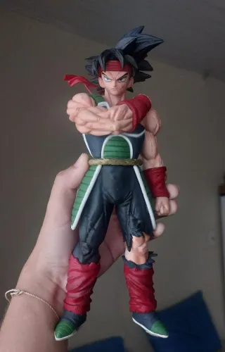 Kit 3 Action Figures Dragon Ball (Bardock, Broly e Majin Vegeta) - Ótimo Estado