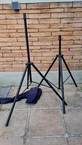 Kit tripé caixa de som dj