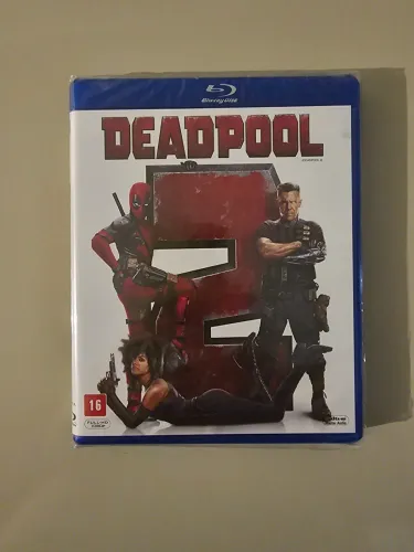 Blu-ray Deadpool 2 original lacrado