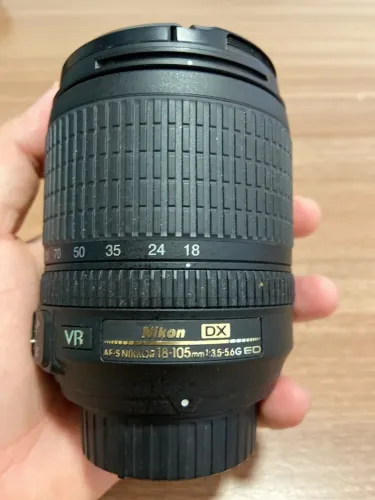 Lente Nikon 18-105mm VR - Para Reparo, retirada de peças ou uso manual.