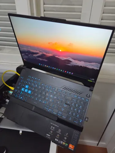 Notebook Gamer ASUS TUF A15 | Ryzen 9 | RTX 4070 | 64GB RAM | Impecável