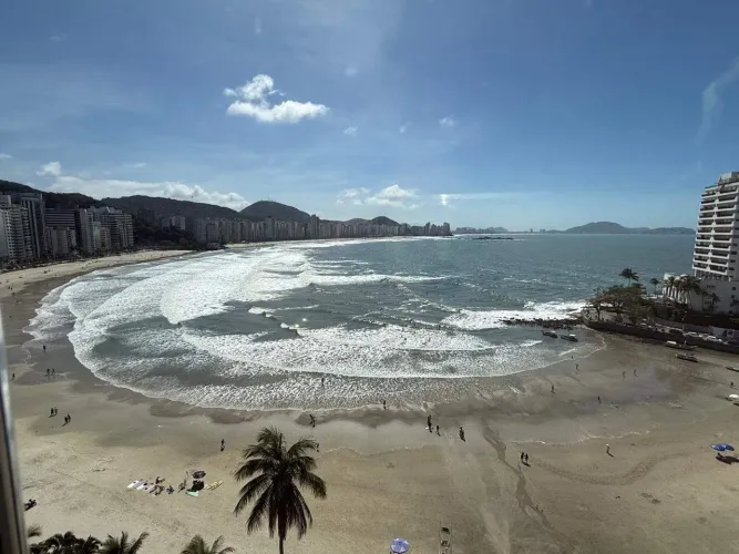 ApartamentoFrente Total mar , 3 quartos sendo 1 suite, 2 vagas , lazer total.