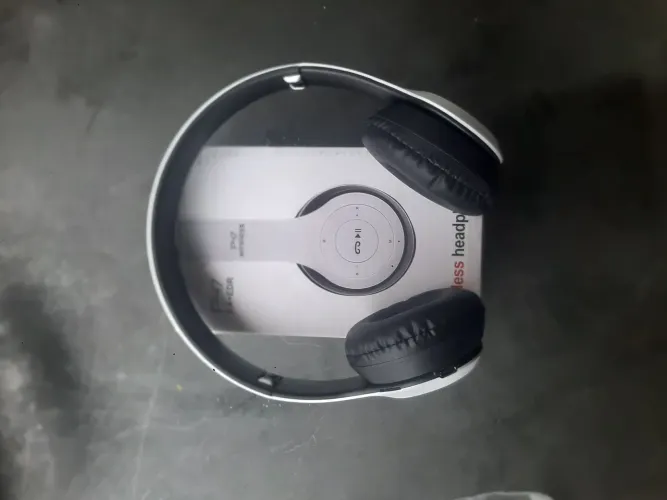 Wireless headphones.