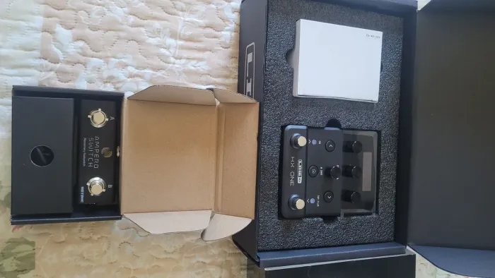 Pedal hx one line 6 + ampero foot