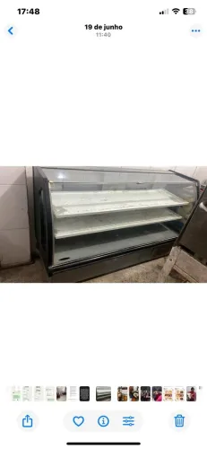 Balcão expositor refrigerado
