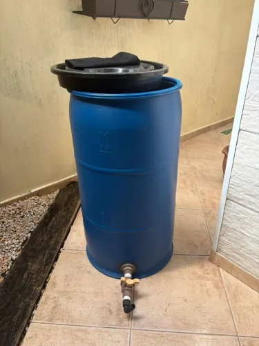 TAMBOR AZUL 120 LTS "SEM CHEIRO"