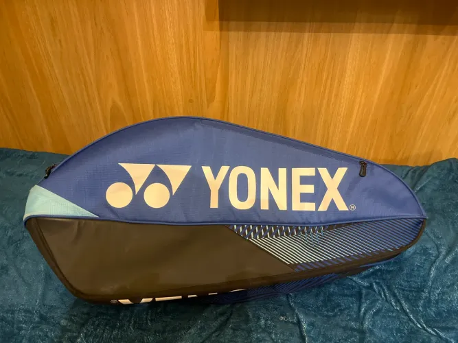 Raqueteira yonex x6 tênis azul