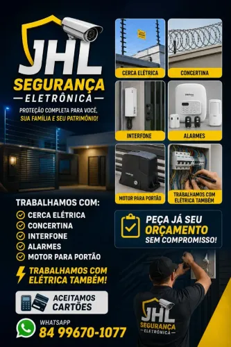 JHL SEGURANÇA ELETRÔNICA