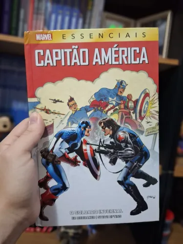 Hq Capitão América - O Soldado Invernal Marvel Essenciais