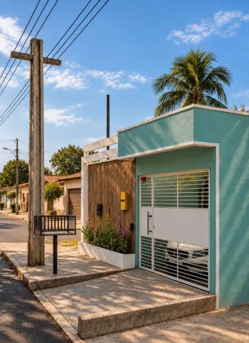 Projetos de Casas em 3D com Planta Baixa