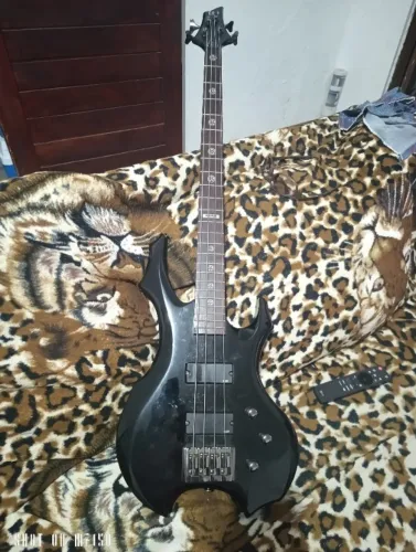 Baixo elétrico Ltd Tom araya, 4 cordas com Hard case