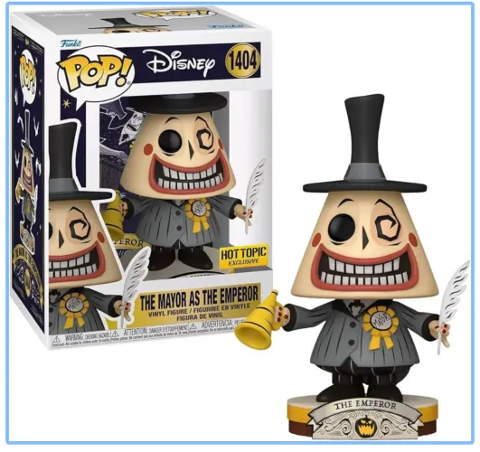 Pop! Disney TNBC O Pesadelo Antes do Natal O Prefeito como Imperador Exclusivo Hot Topic