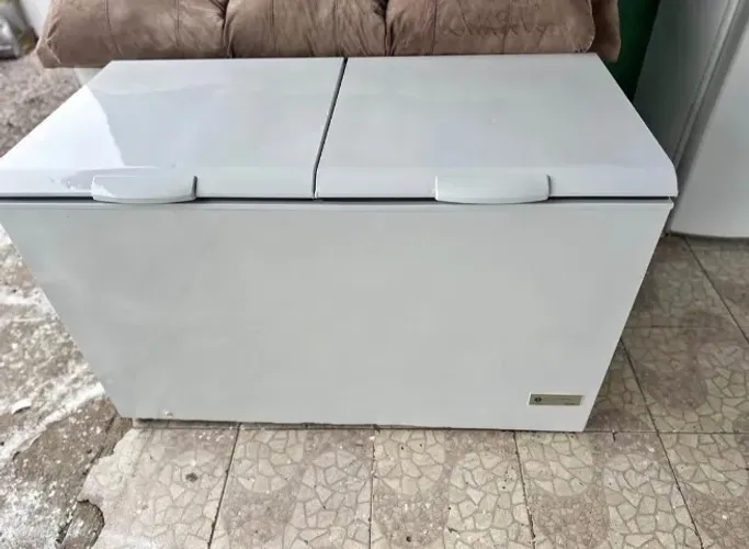 Freezer horizontal 543 litros 2 tampas Novo Metalfrio