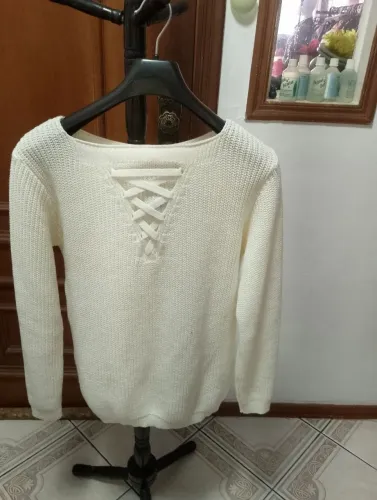 Blusa de tricô feminina