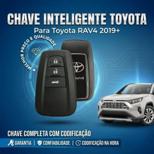 Chave Presencial Toyota RAV4 | PROMOÇÃO 