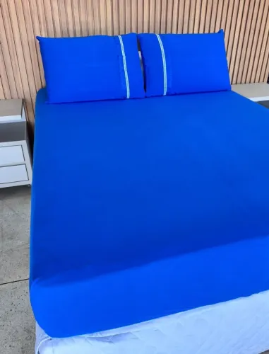 Lençóis de elástico malha 100% algodão
