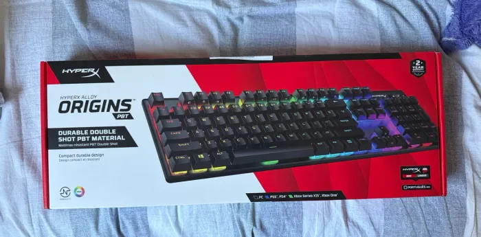 Teclado mecânico HyperX Alloy Origins PBT ABNT2
