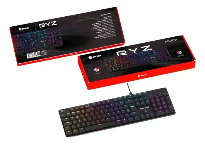 Teclado Evolut Ryz