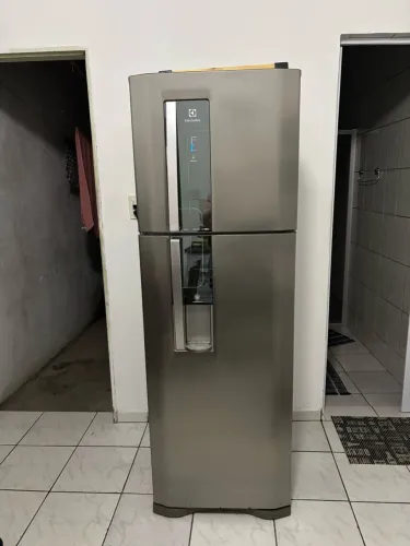 Geladeira inox