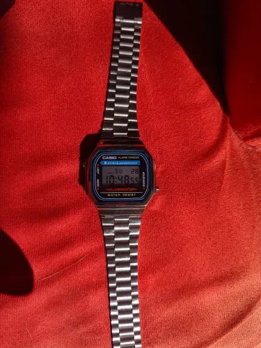 Relógio Casio usado Vintage usado 3x e Wwoor 41mm.
