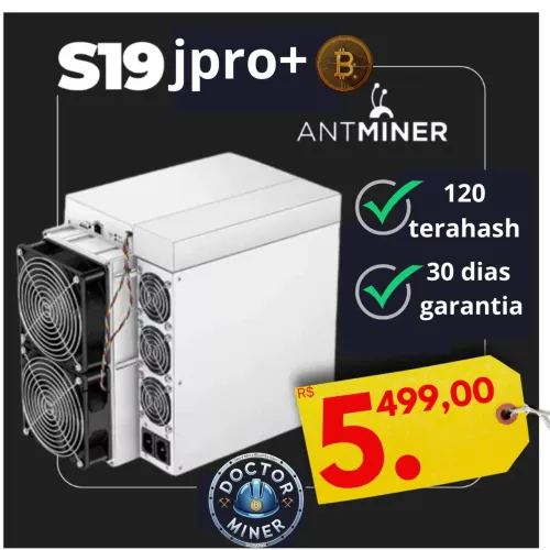 Mineradora de bitcoin s19jpro+ 120th 