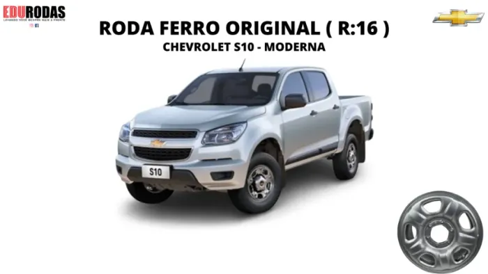 Chevrolet S10 Roda Ferro (Step, Reposição, /Unidade )