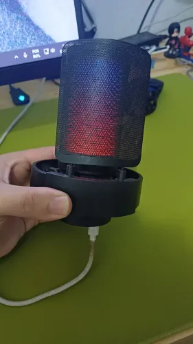 Microfone gamer Fifine A8 RGB