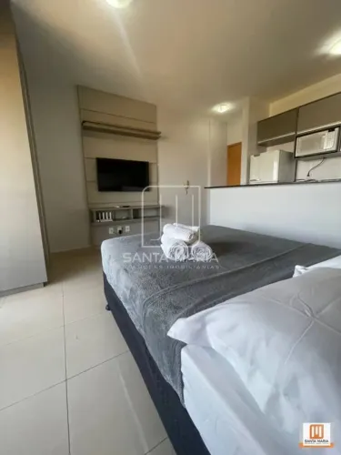 Apartamento (kitnete) 1 dormitórios, cozinha planejada, elevador, em condomínio fechado