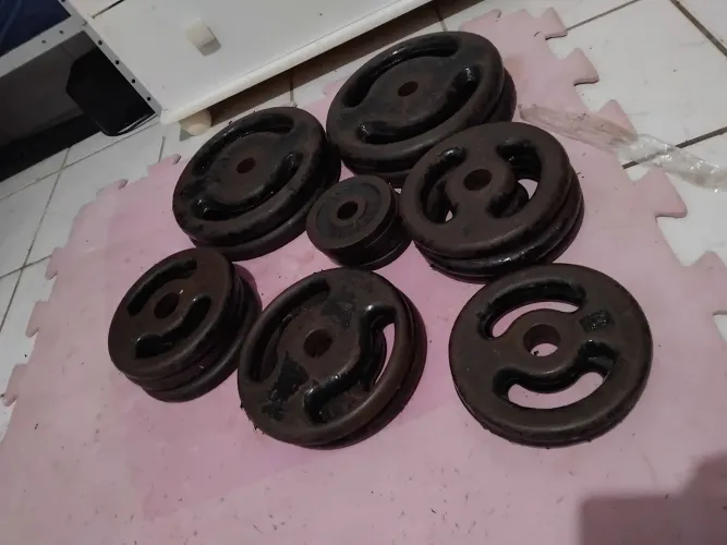 Anilhas/pesos academia