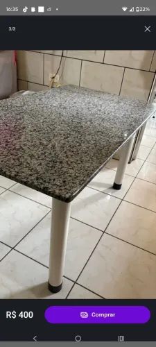 Vende se pedra de mesa de mármore