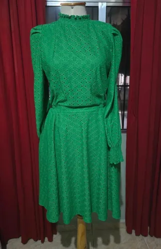 Vestido feminino Laise Joyaly Verde GG Usado Excelente Estado