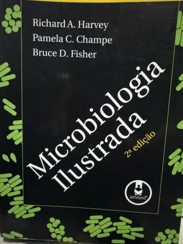 Livro Microbioligia Ilustrada - Richard A. Harvey