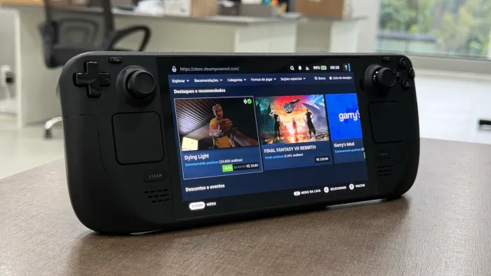Steam Deck OLED - Mais barato do Brasil