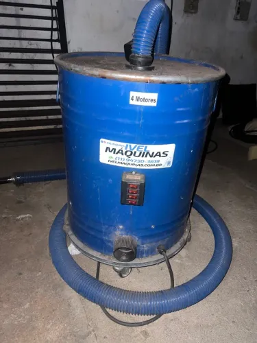 Aspirado de pó industrial