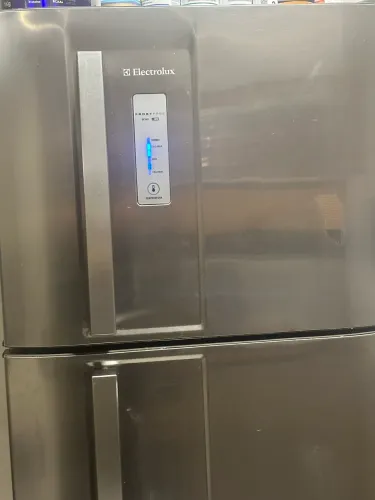 GELADEIRA ELECTROLUX PRATA