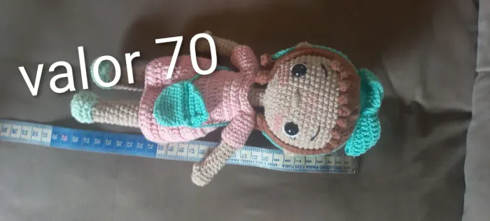 Vendo bonecos de amigurumi com preço especial