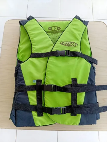 Colete Náutico ATIVA 80 Kg Verde