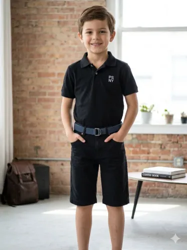 Conj Bermuda e Camisa Polo menino 6 anos